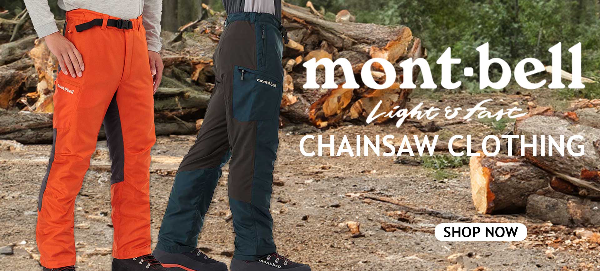 montbell chainsaw clothing